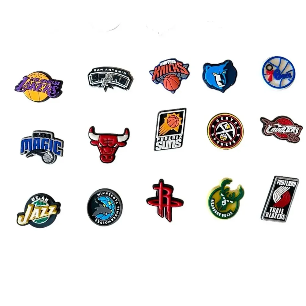 NEW Basketball Sports Team SHOE CHARMS for Croc Shoes And More PICK 1 Your Team